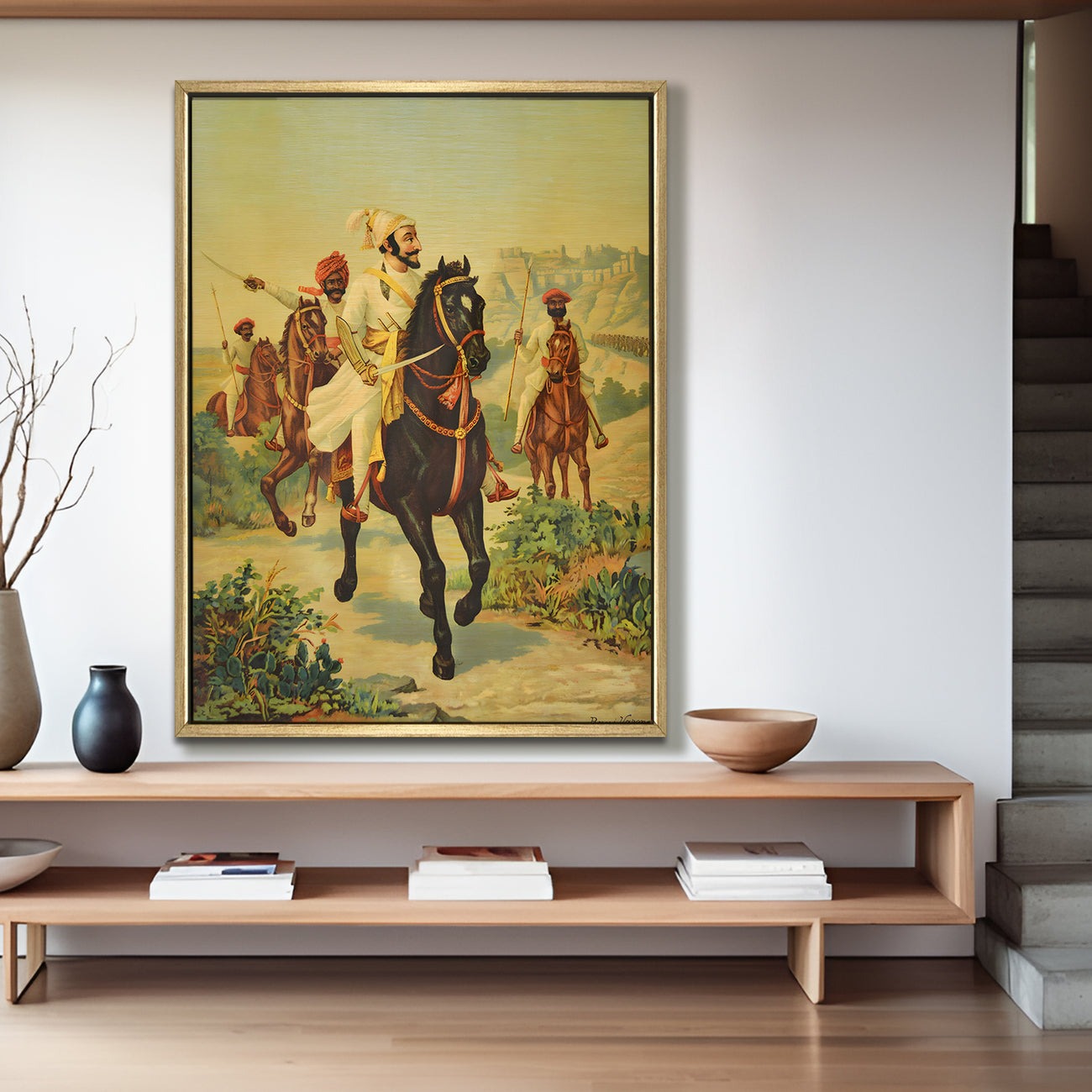 Chhatrapati Shivaji Maharaj Canvas Painting