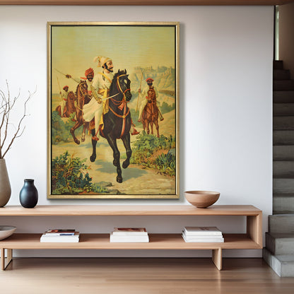 Chhatrapati Shivaji Maharaj Canvas Painting