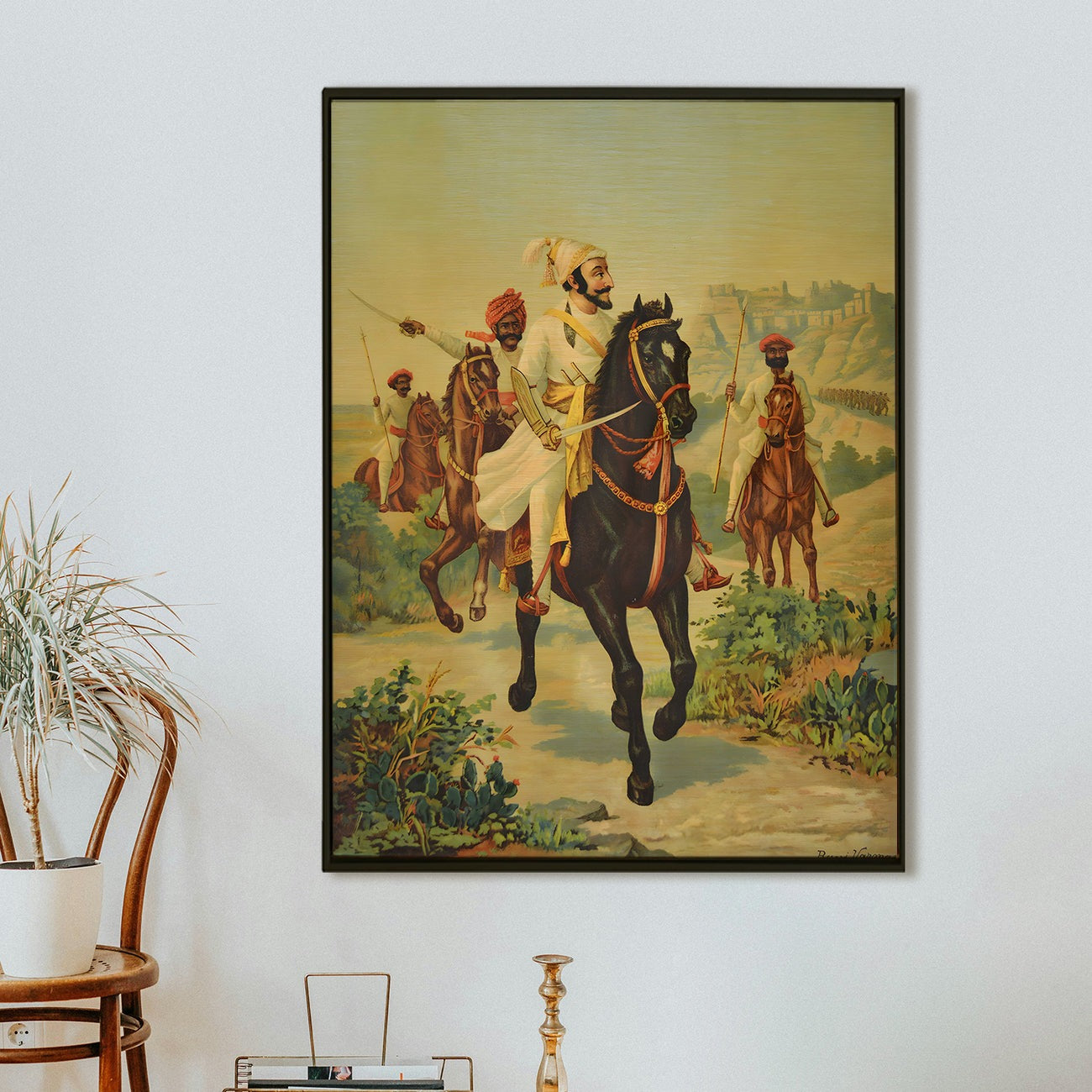 Chhatrapati Shivaji Maharaj Canvas Painting