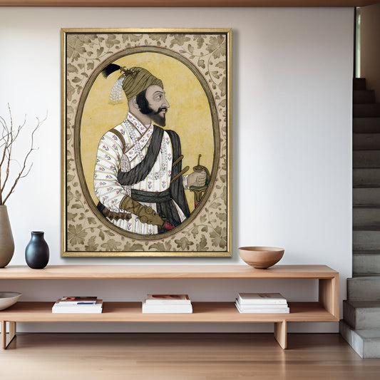 Chhatrapati Shivaji Maharaj – Traditional Portrait Painting