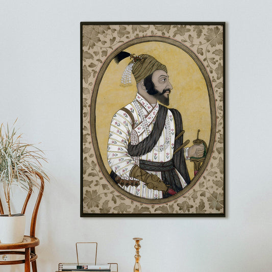 Chhatrapati Shivaji Maharaj – Traditional Portrait Painting