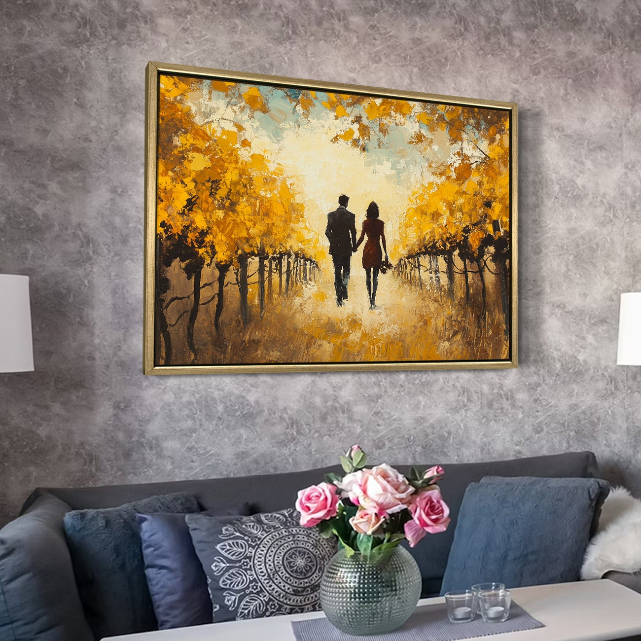  Romantic Love Couple Wall Art