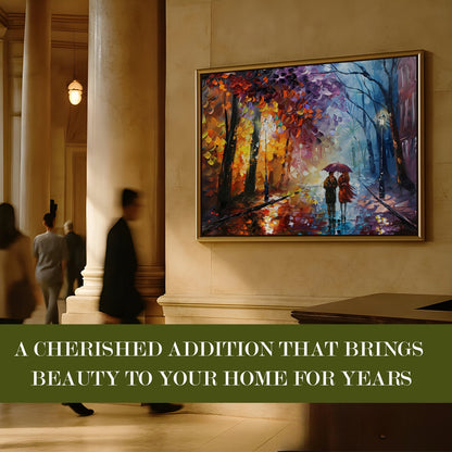 Modern Romantic Couple Wall Painting Canvas for Stylish Décor