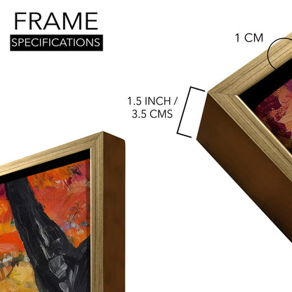 Romantic Couple Canvas Wall Art for Elegant Home Decoration