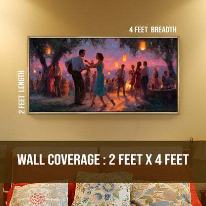 Romantic Scene Wall Art