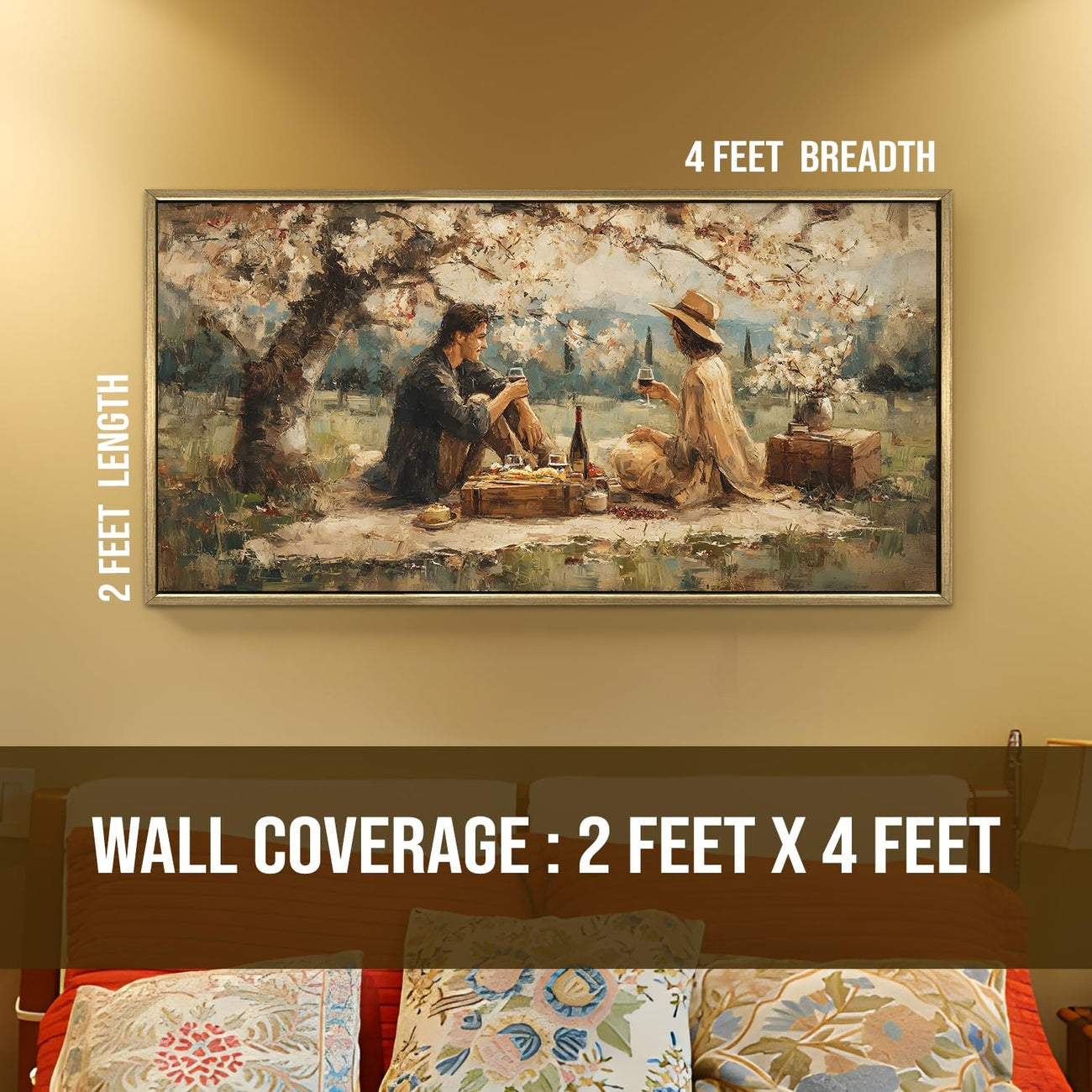 Romance Canvas Wall Art for Home Décor