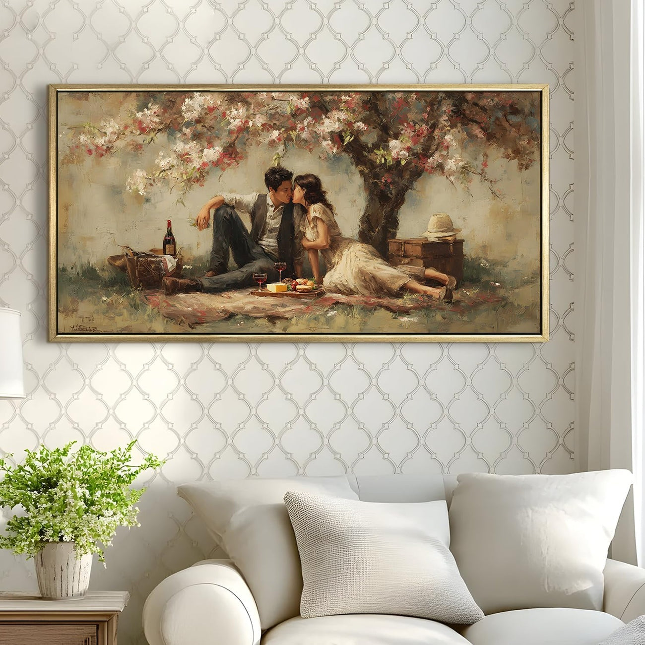 Romantic Scene Wall Art