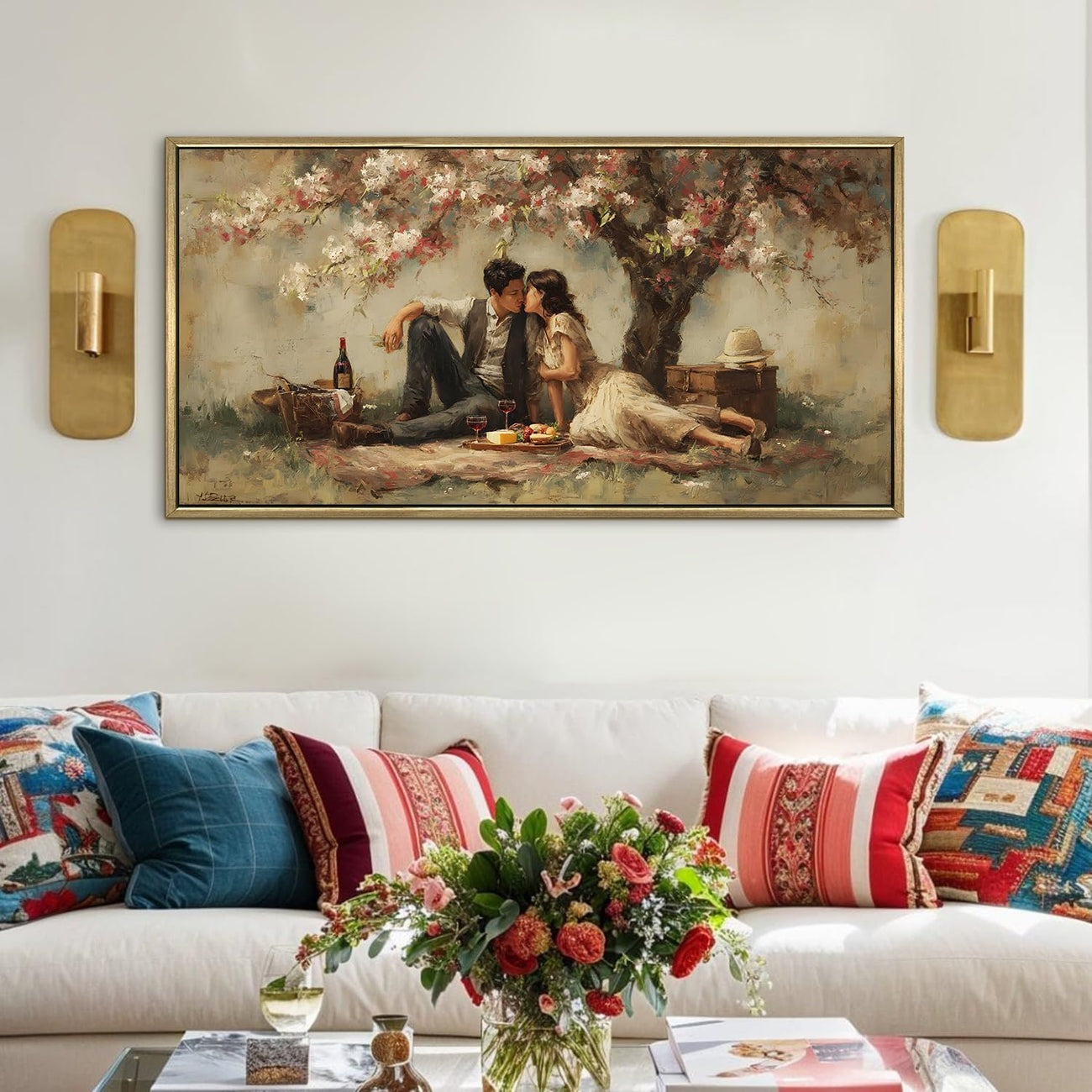 Romantic Scene Wall Art