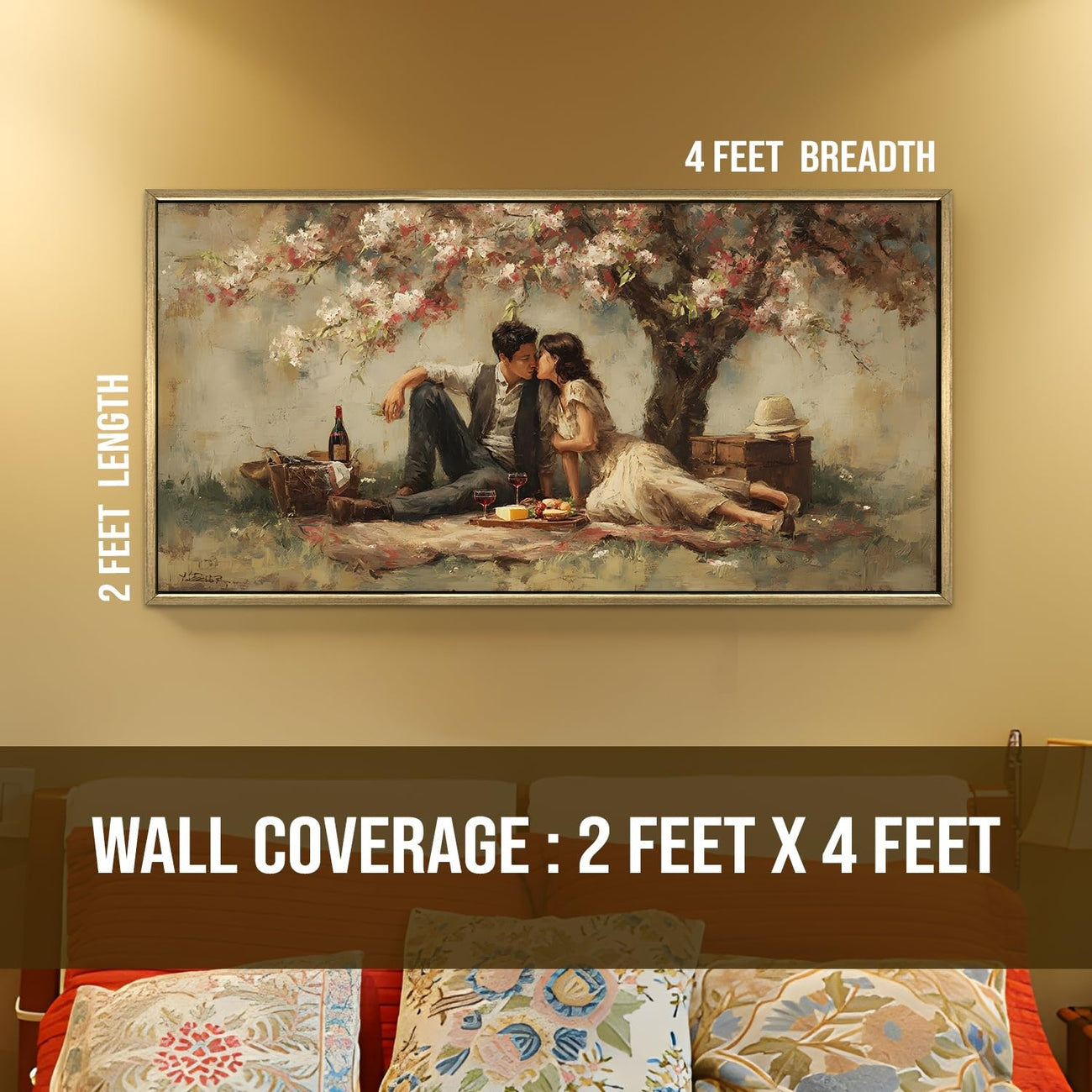 Romantic Scene Wall Art