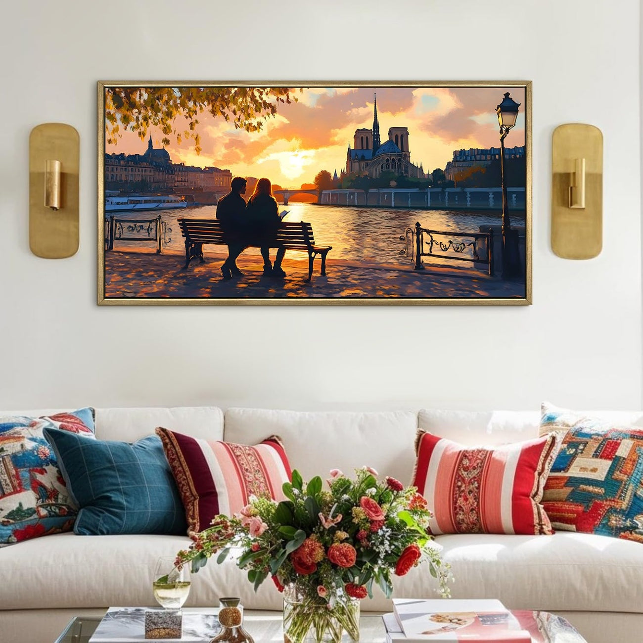  Romantic Scene Wall Art