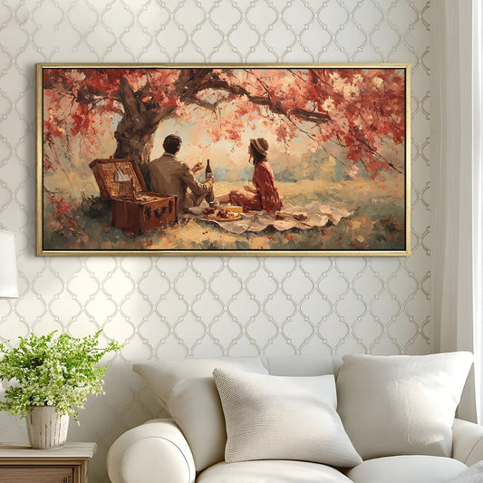 Romantic Spring Scene Wall Art