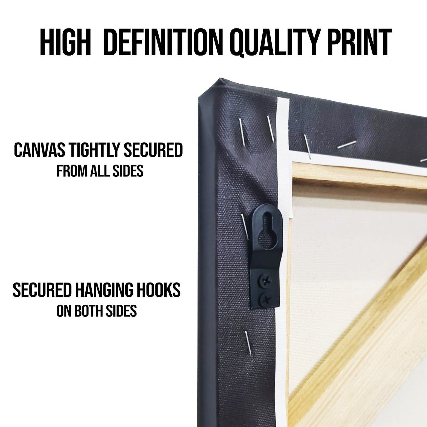 Modern Lord Buddha Canvas Painting for Calm Home Wall Décor