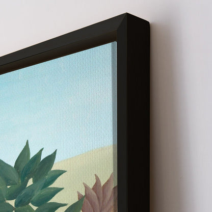 Equatorial Forest with Monkeys Henri Rousseau Canvas Wall Art