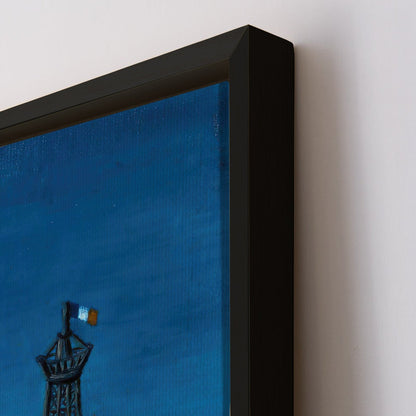 Bridge at Sèvres with the Eiffel Tower Paris Canvas Wall Art