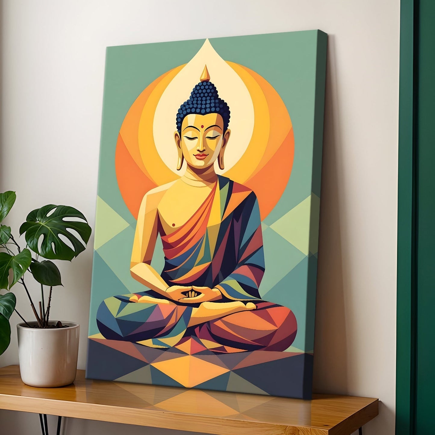 Spiritual Buddha Meditation Wall Art for Calm Home Décor