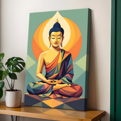 Spiritual Buddha Meditation Wall Art for Calm Home Décor