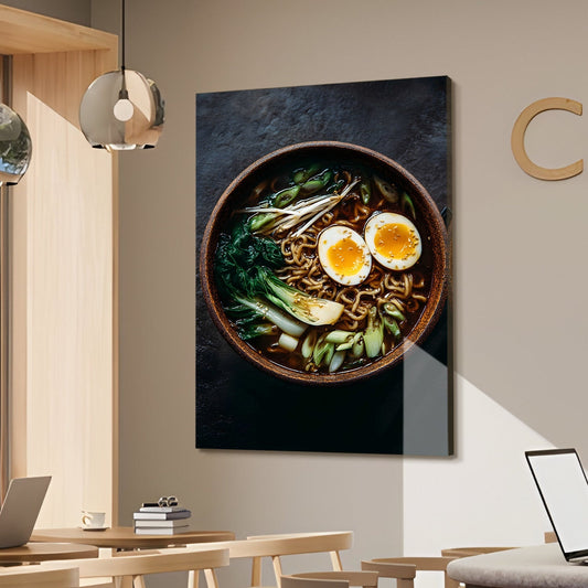 Japanese Ramen Bowl Wall Art – Asian Kitchen Restaurant Canvas