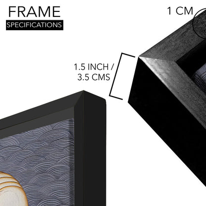 Traditional Pichwai Cow & Calf Indian Heritage Canvas Wall Art