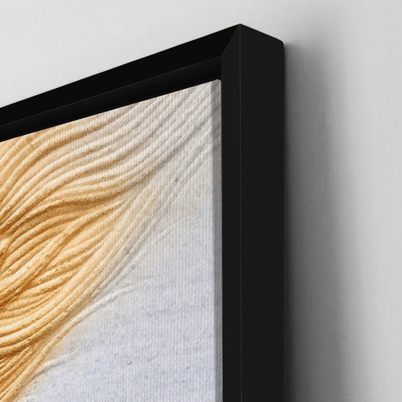 Modern Golf Swing Wall Art of Man Playing Golf for Home Office