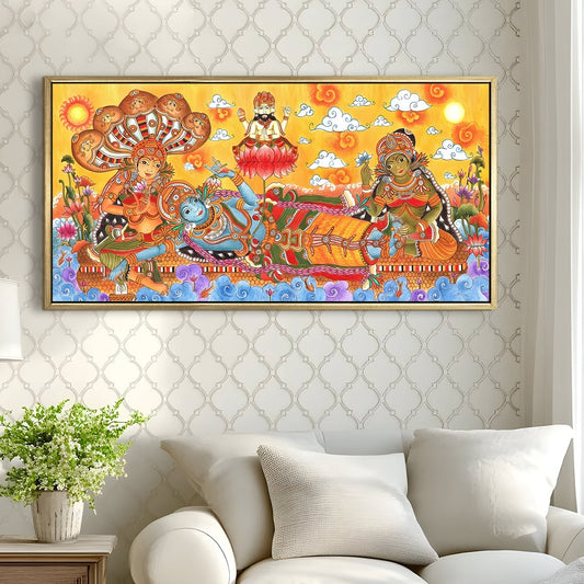 Kerala Mural Wall Art for Traditional & Elegant Home Decor