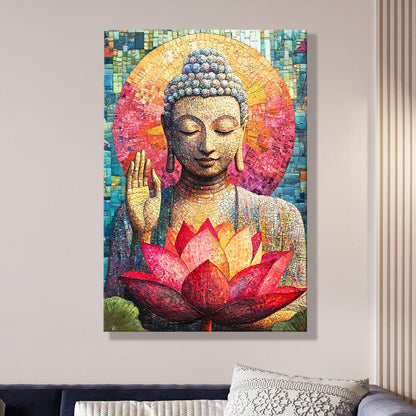 Graceful Buddha Meditation Wall Art for Peaceful Home Décor