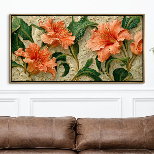 Hibiscus Flower Wall Art