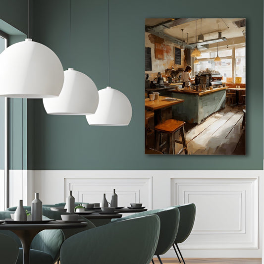 Italian Restaurant Wall Art – Warm Rustic Kitchen & Café Canvas