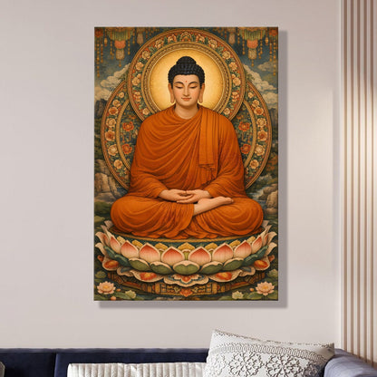 Premium Buddha Meditation Wall Art for Peaceful Home Décor