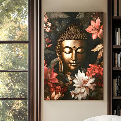 Modern Buddha Meditation Wall Art for Calm & Stylish Home Décor