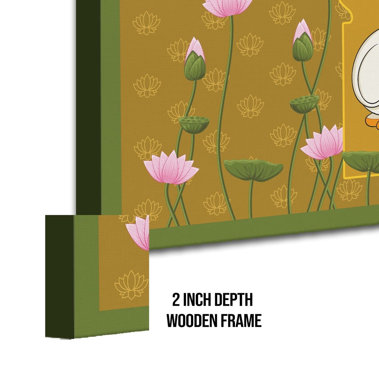 Traditional Indian Pichwai Canvas Wall Art Painting for Home Decor