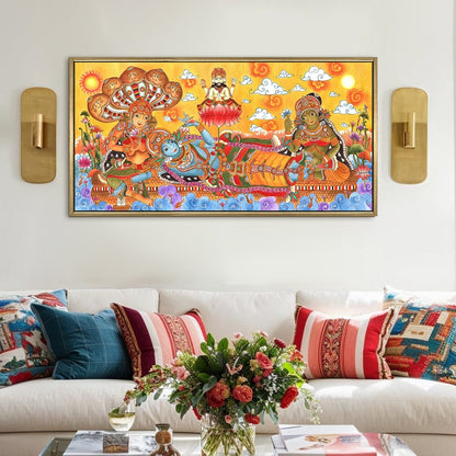 Kerala Mural Wall Art for Traditional & Elegant Home Decor