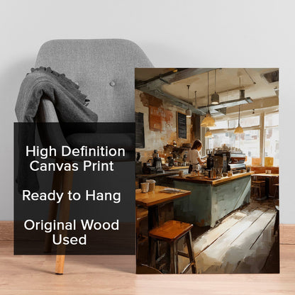 Italian Restaurant Wall Art – Warm Rustic Kitchen & Café Canvas