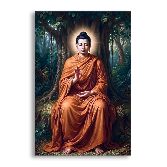 Elegant Buddha Meditation Wall Art for Peaceful Home Décor