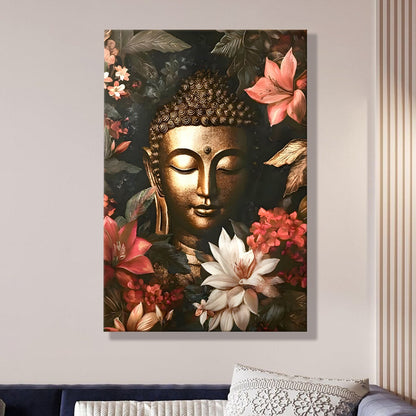 Modern Buddha Meditation Wall Art for Calm & Stylish Home Décor