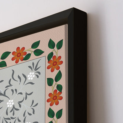 Shreenathji Pichwai Canvas Wall Art Traditional Indian Home Decor