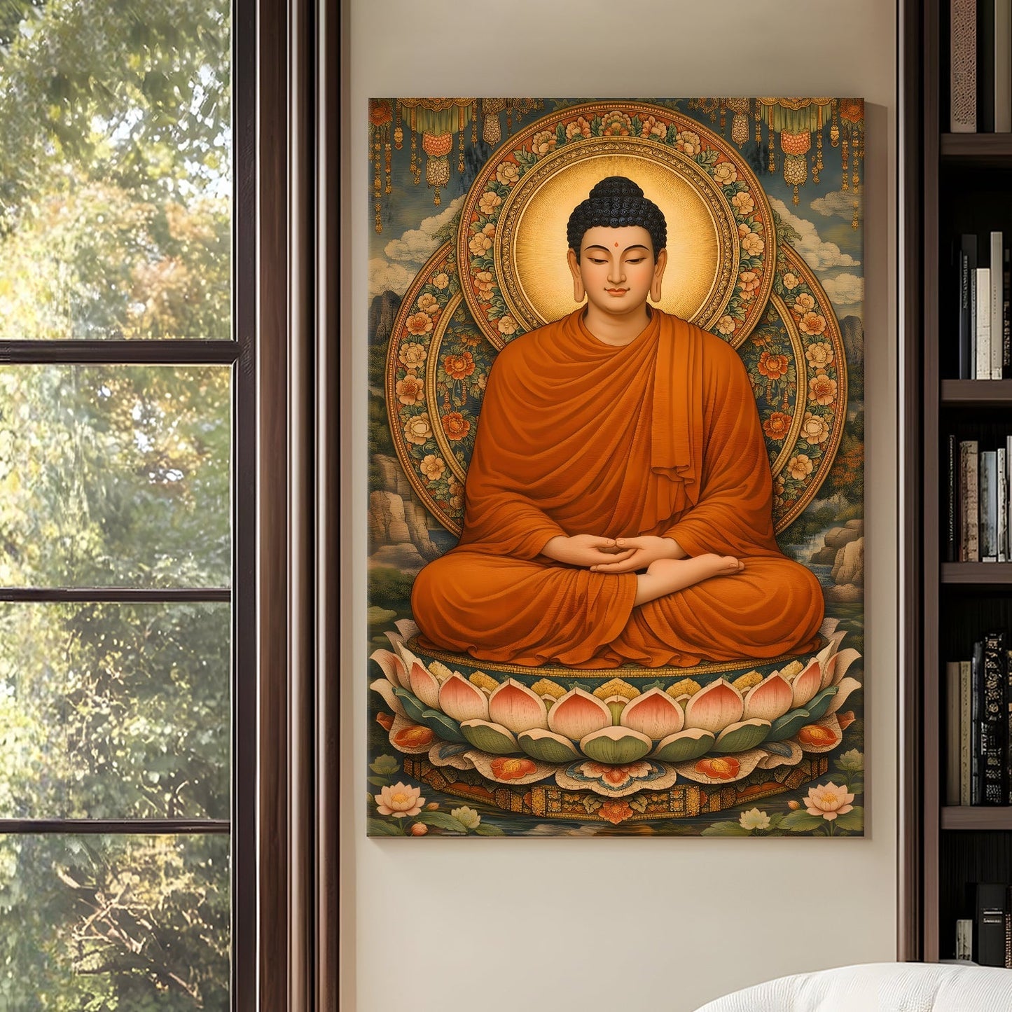 Premium Buddha Meditation Wall Art for Peaceful Home Décor
