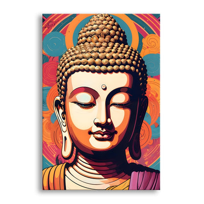 Minimalist Buddha Meditation Wall Art for Peaceful Home Décor