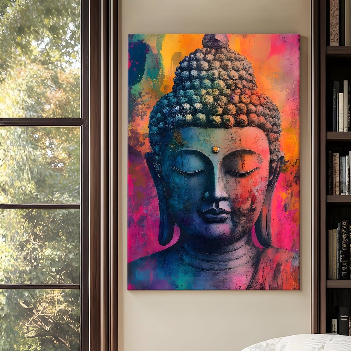 Tranquil Buddha Meditation Wall Art for Calm Home Décor