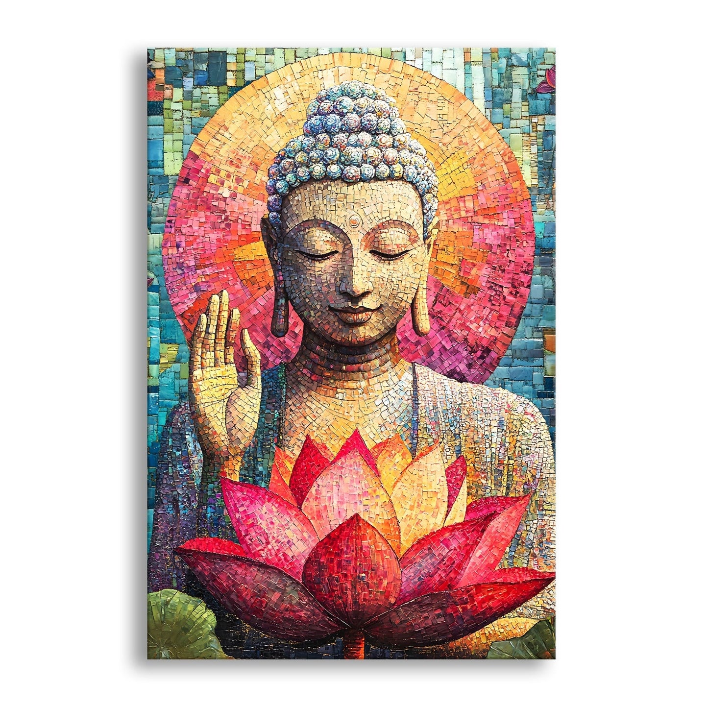 Graceful Buddha Meditation Wall Art for Peaceful Home Décor