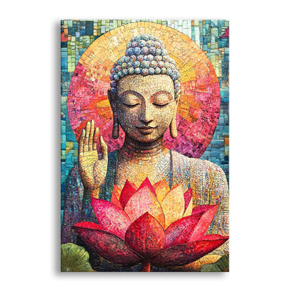 Graceful Buddha Meditation Wall Art for Peaceful Home Décor