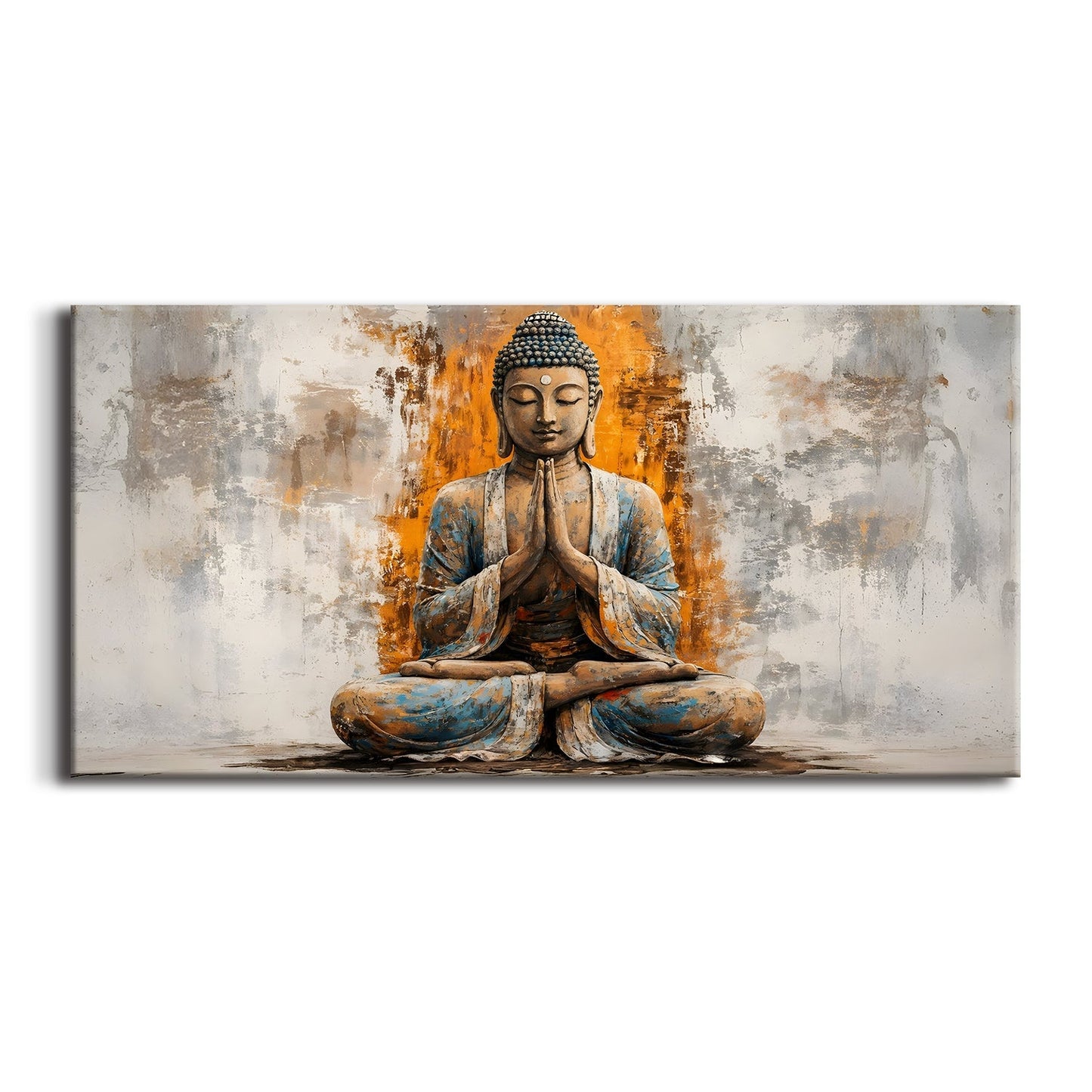 Spiritual Lord Buddha Canvas Painting for Serene Home Décor
