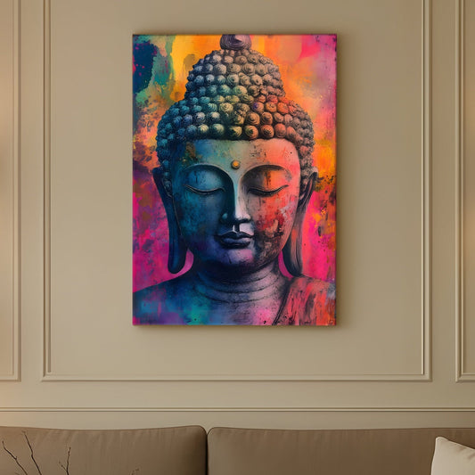 Tranquil Buddha Meditation Wall Art for Calm Home Décor