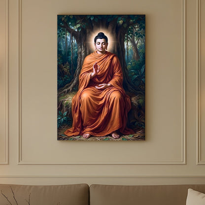 Elegant Buddha Meditation Wall Art for Peaceful Home Décor