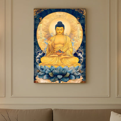 Peaceful Buddha Meditation Wall Art for Calm Home Décor