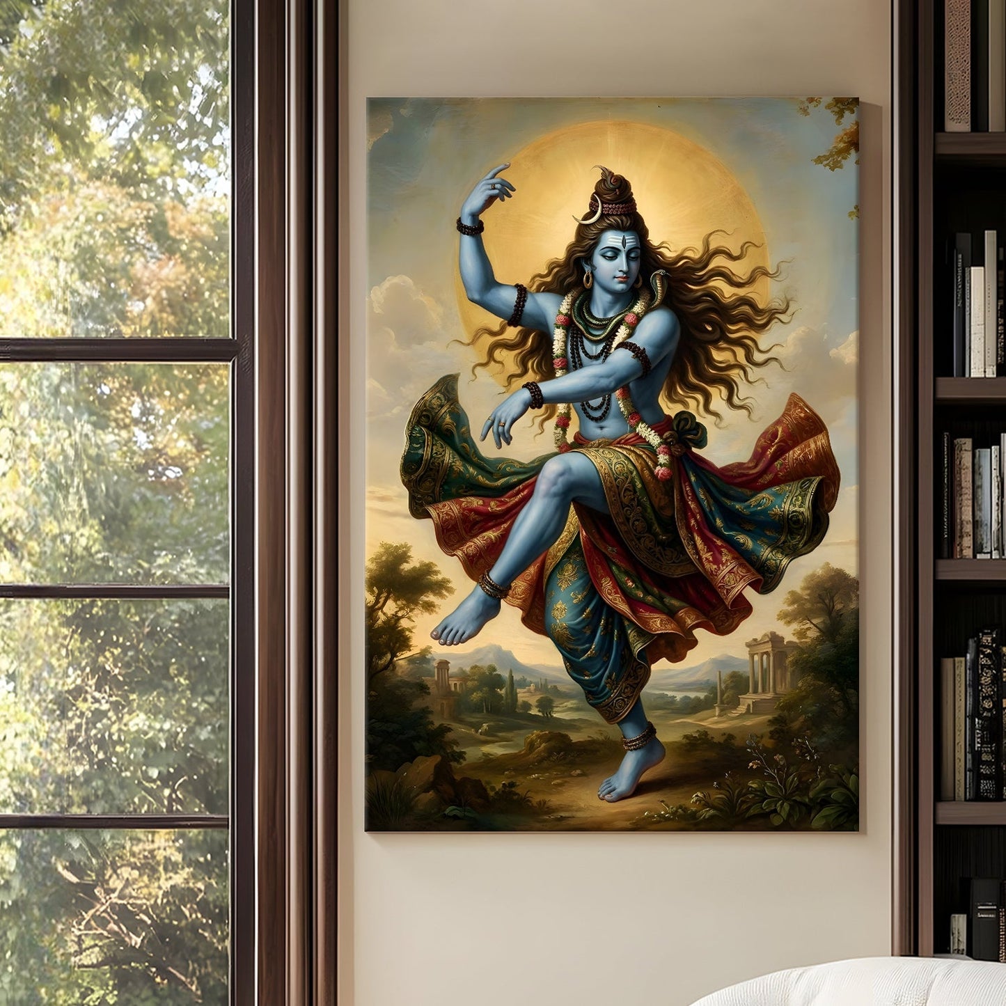 Lord Shiva Premium Canvas Wall Art Painting for Home Décor