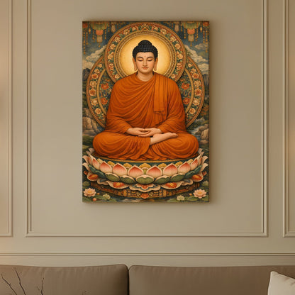 Premium Buddha Meditation Wall Art for Peaceful Home Décor