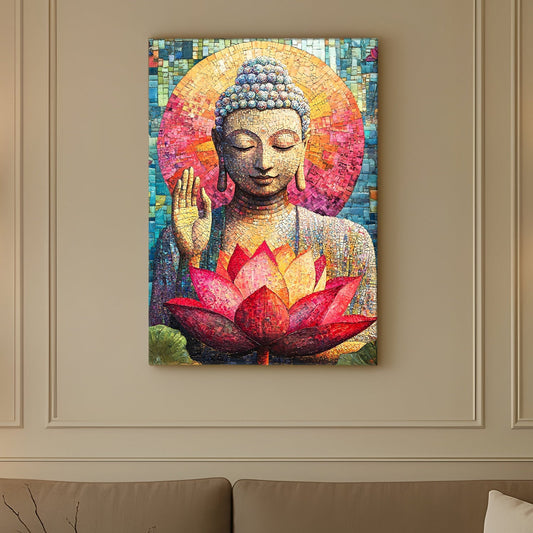 Graceful Buddha Meditation Wall Art for Peaceful Home Décor