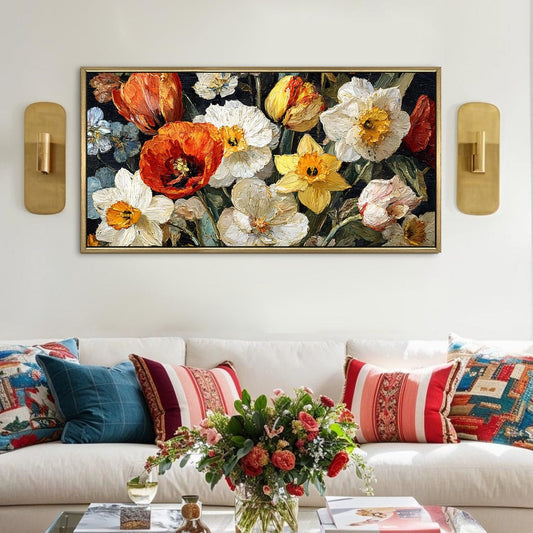  Modern Vibrant Floral Wall Art
