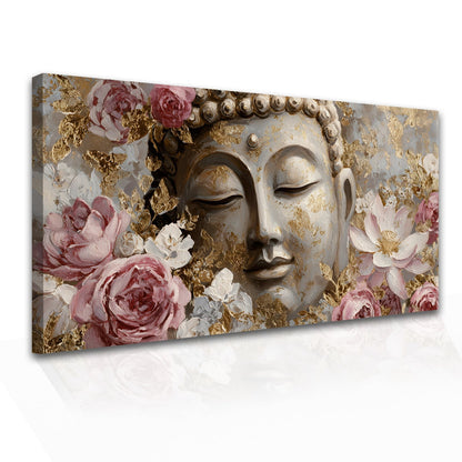 Premium Buddha Canvas Painting for Calm & Elegant Home Décor