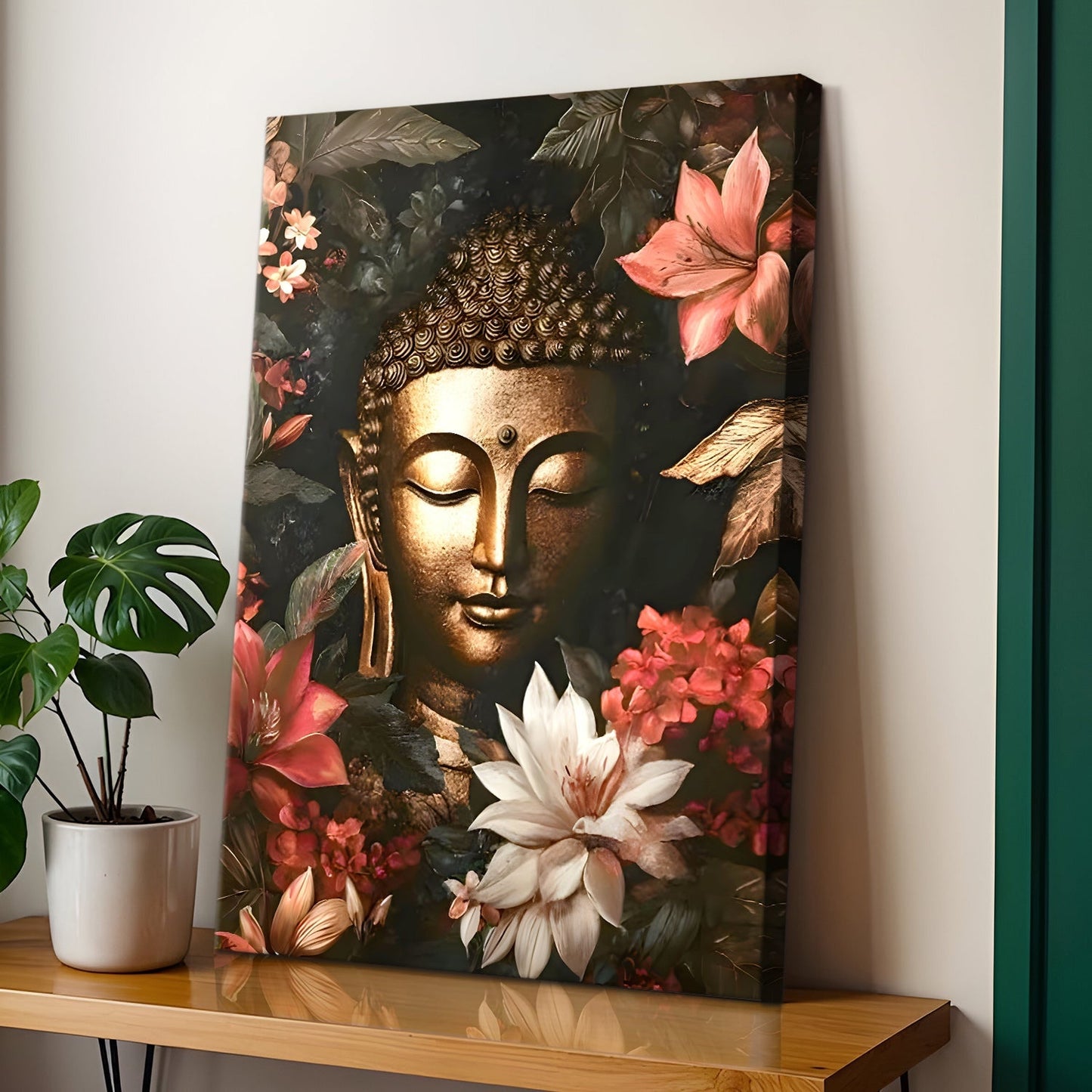 Modern Buddha Meditation Wall Art for Calm & Stylish Home Décor